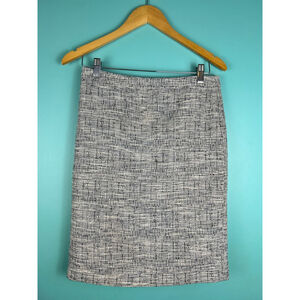 J.Crew No. 2 Pencil Skirt Women’s Size 2 Gray Tweed Lined Classic Career Work Sk